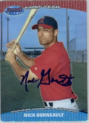 Nick Gorneault - 2004 Bowman’s Best - #BB-NG - RC AUTO Baseball - Baseball Card Single
