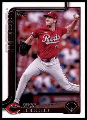 Nick Lodolo 2025 Topps #21 Cincinnati Reds - Baseball Card Single