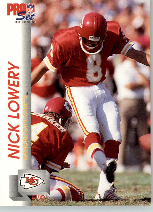 Nick Lowery - 1992 Pro Set - #533 - Football - Football Card Single