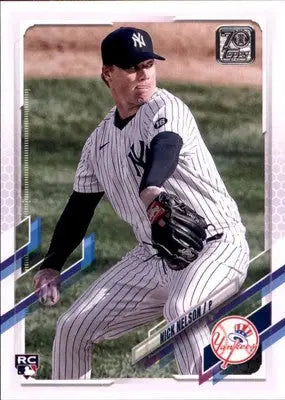 Nick Nelson Rookie 2021 Topps Update #US119 New York Yankees - Baseball Card Single