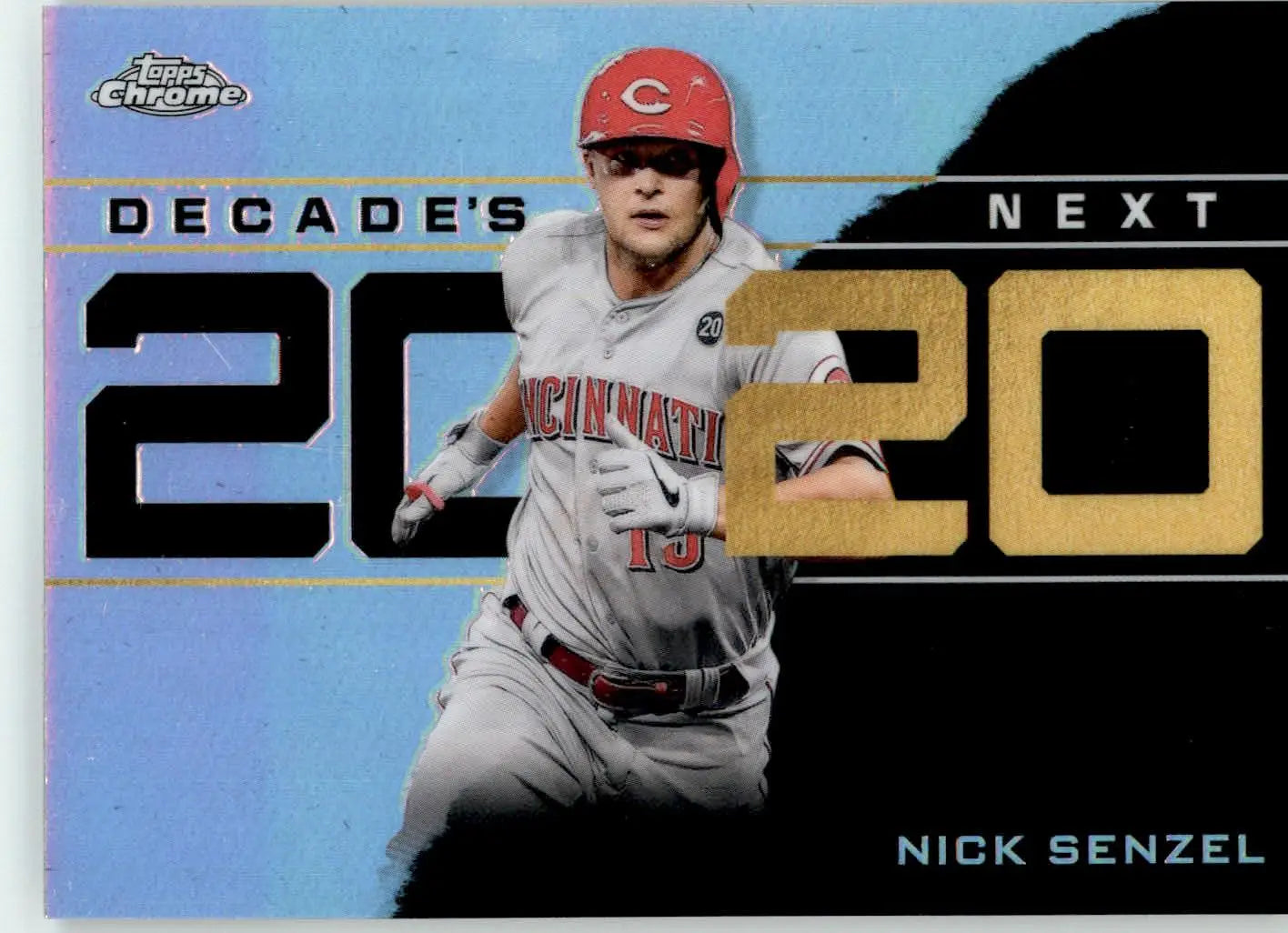 Nick Senzel - 2020 Topps Chrome Update - #DNC-12 - Decade’s Next Baseball - Baseball Card Single
