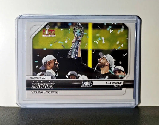 Nick Sirianni 2024 Panini Super Bowl LIX Champions NFL #36 Football Card Eagles - Football Card Single
