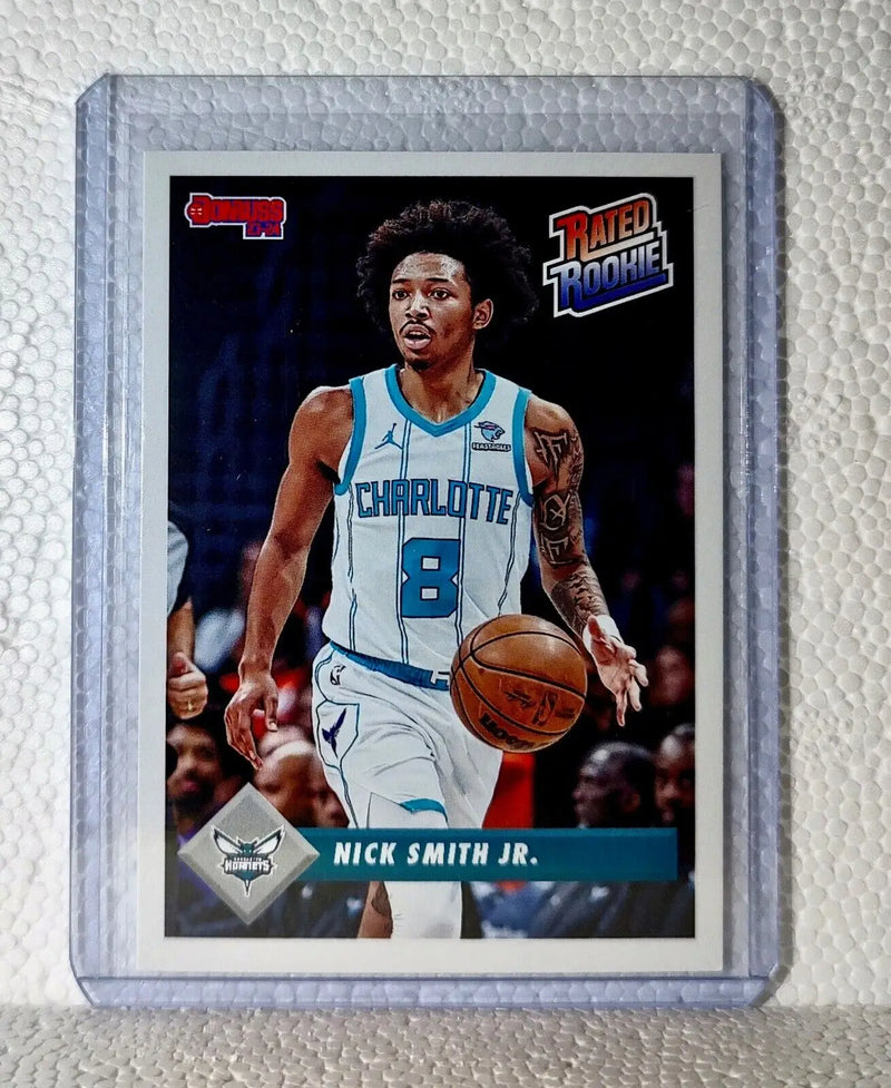 Nick Smith Jr. 2023-24 Panini NBA #18 Rated Rookie Retro Card Hornets 1/715