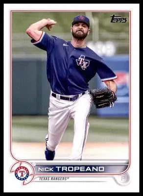 Nick Tropeano 2022 Topps Update #US285 Texas Rangers - Baseball Card Single