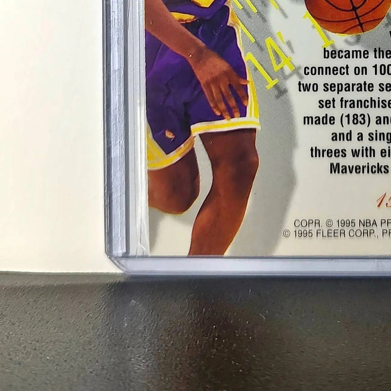 Nick Van Exel 1995-96 Flair NBA #15 Perimeter Power Card