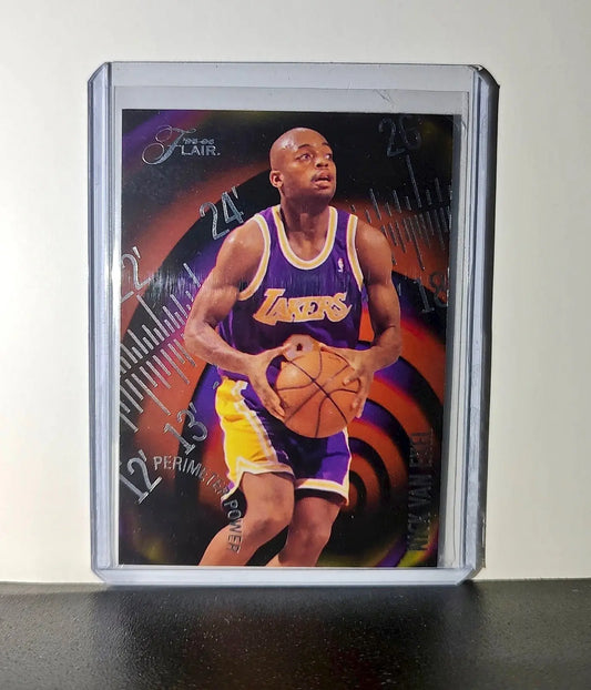Nick Van Exel 1995-96 Flair NBA #15 Perimeter Power Card - Basketball Card Single
