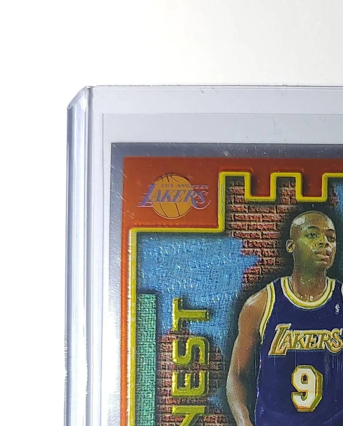 Nick Van Exel 1995-96 Topps Finest NBA #M35 Mysterly Lakers - Basketball Card Single