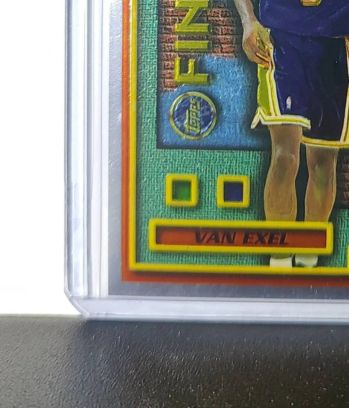 Nick Van Exel 1995-96 Topps Finest NBA #M35 Mysterly Lakers - Basketball Card Single