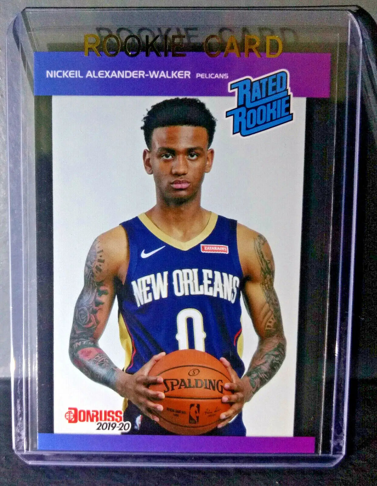 Nickeil Alexander-Walker 2019-20 Panini NBA #15 Rated Rookie Retro Card 1/3431 - Basketball Card Single