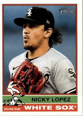 Nicky Lopez - 2025 Topps Heritage - #371 - Baseball - Baseball Card Single