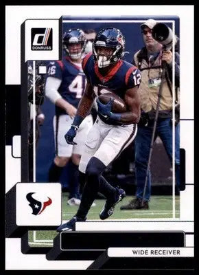Nico Collins 2022 Donruss #40 Houston Texans - Football Card Single