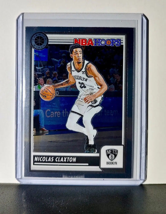 Nicolas Claxton 2023-24 Panini Premium Stock NBA Hoops #259 Card Brooklyn Nets - Basketball Card Single