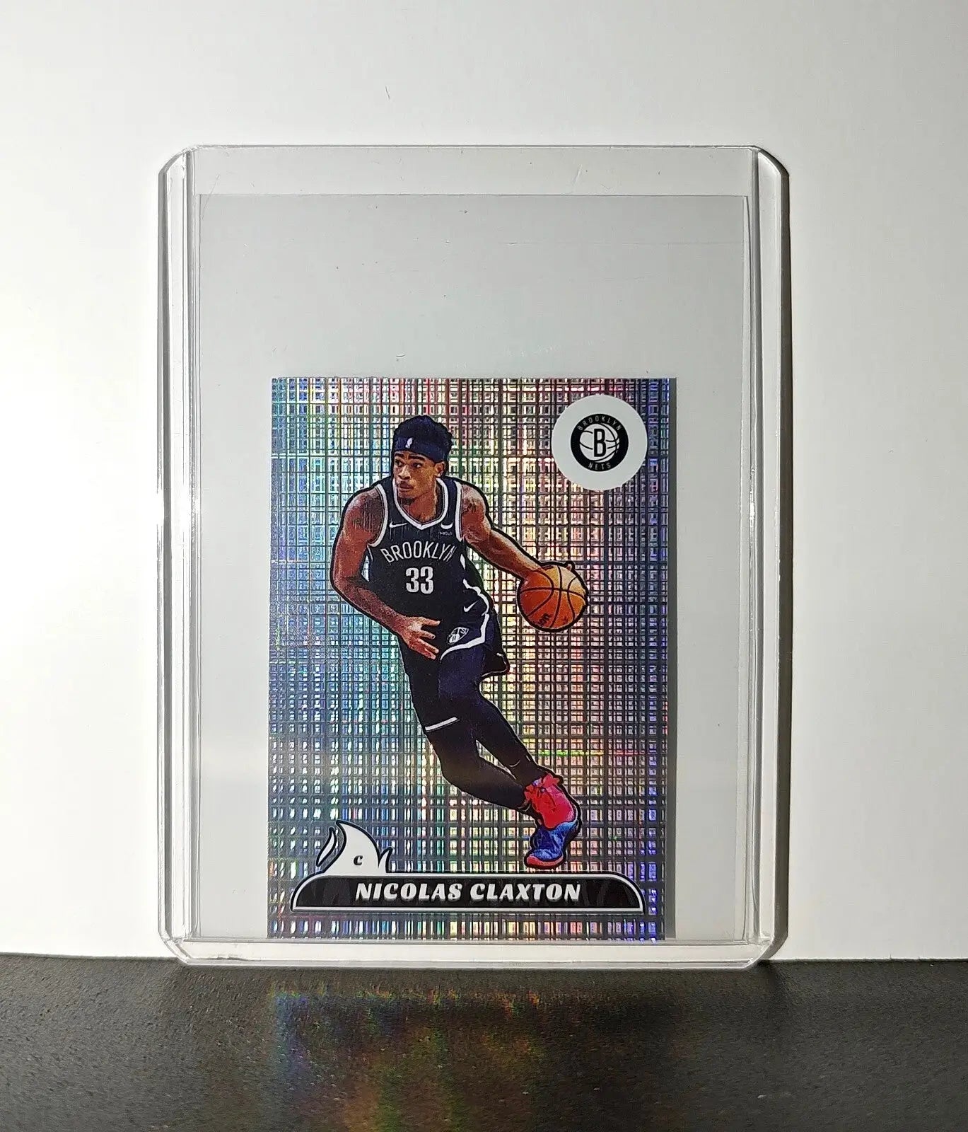 Nicolas Claxton 2024-25 Panini NBA #134 Sticker Card Brooklyn Nets - Basketball Card Single