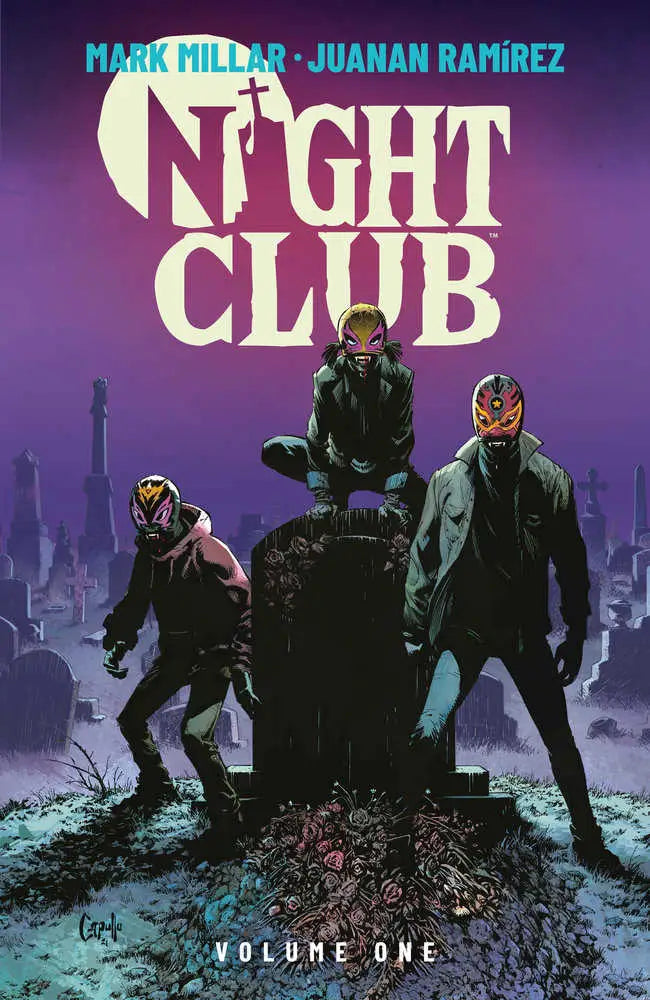 Night Club Volume One comic book cover from Dark Horse Comics for Night Club Volume 1