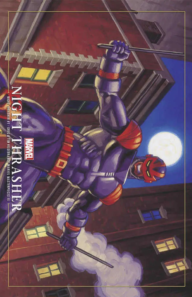 Night Thrasher 1 Greg And Tim Hildebrandt Night Thrasher Marvel Masterpieces III Variant - Back Issues