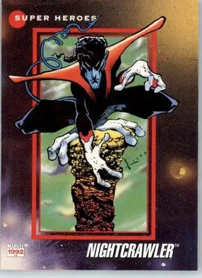 Nightcrawler - 1992 Impel Marvel Universe - NM - #22 - Marvel Card Single