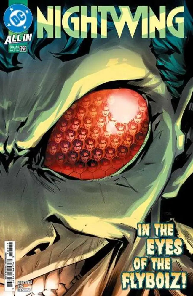 Nightwing comic book cover featuring Dexter Soy artwork from Nightwing #123 Cover A
