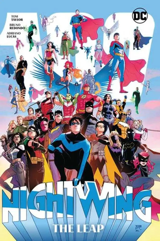 Nightwing comic book cover from NIGHTWING 2021 TP VOL 04 THE LEAP includes Nightwing character