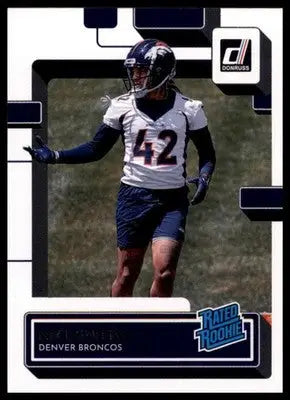 Nik Bonitto Rookie 2022 Donruss #380 Denver Broncos - Football Card Single