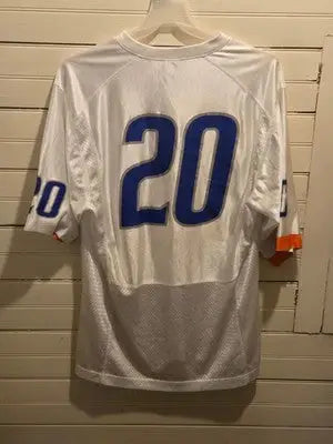 Nike Boise State Football Jersey Mens L White #20 Broncos College Team Replica - Apparel