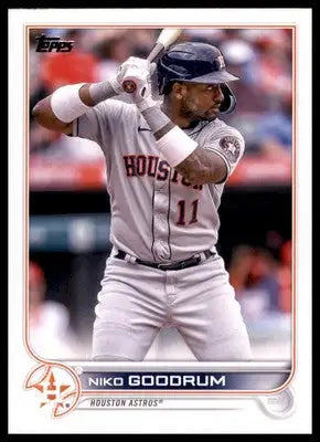 Niko Goodrum 2022 Topps Update #US157 Houston Astros - Baseball Card Single