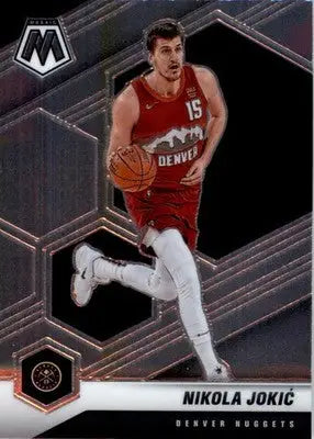 Nikola Jokic - 2020-21 Panini Mosaic - #21 - Basketball - Basketball Card Single