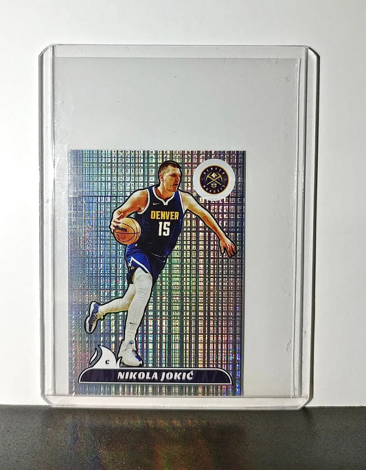 Nikola Jokić 2024-25 Panini NBA #319 Foil Sticker Card Denver Nuggets - Basketball Card Single