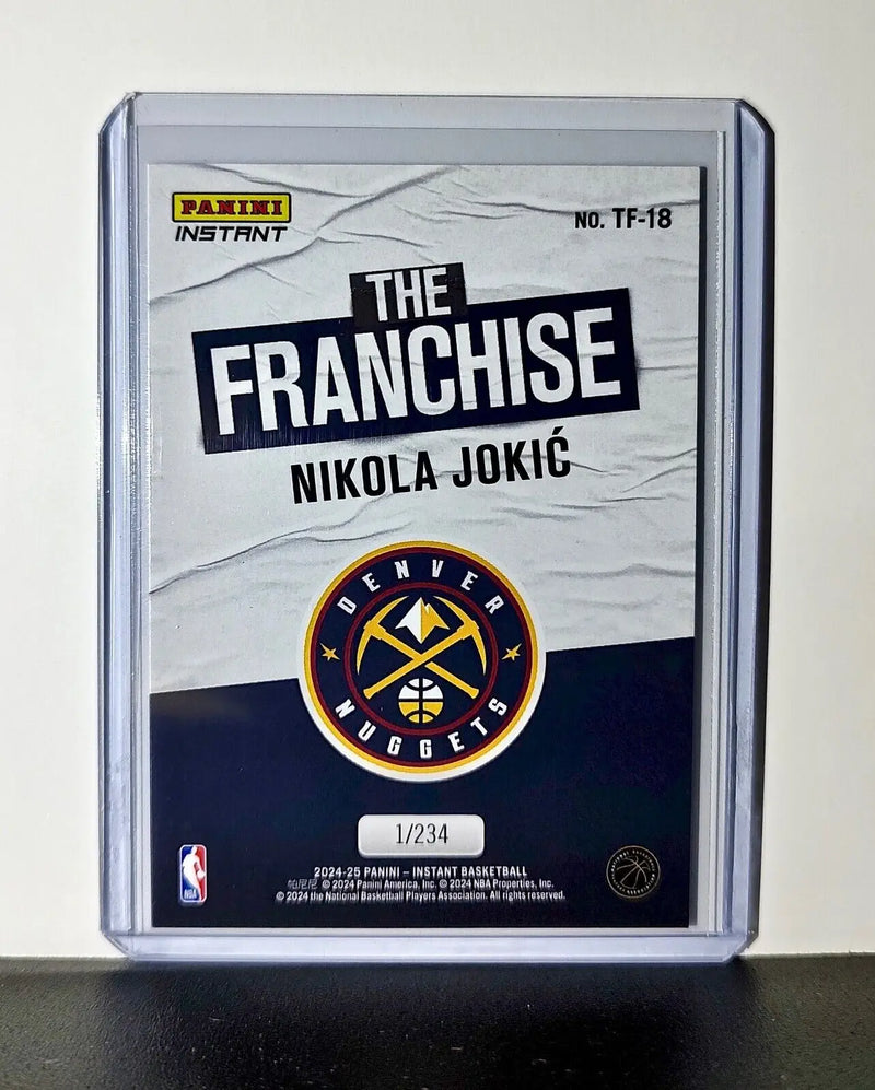 Nikola Jokic 2024-25 Panini The Franchise NBA #18 Card Denver Nuggets 1/234