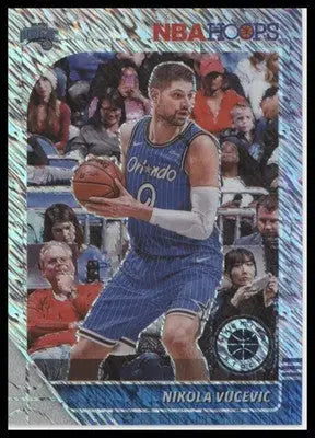 Nikola Vucevic 2019-20 Hoops Premium Stock Prizms Shimmer #142 Orlando Magic - Basketball Card Single