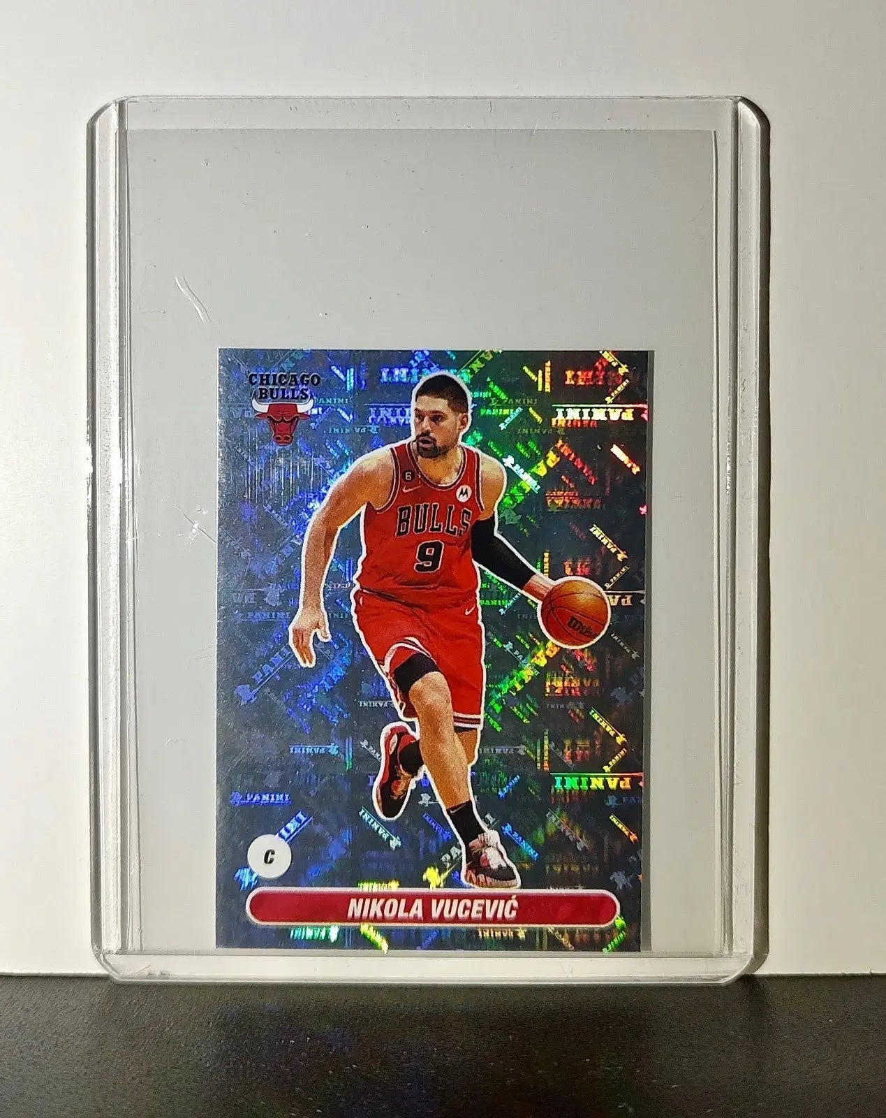 Nikola Vucevic 2023-24 Panini NBA #153 Foil Sticker Chicago Bulls - Basketball Card Single