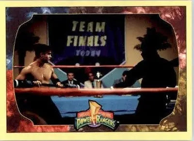 Ninja Finals - 1994 Collect-A-Card Mighty Morphin Power Rangers - #108 - Non-Sports Card Single