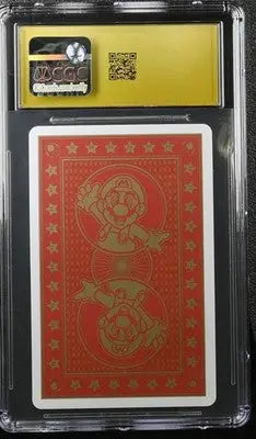 Nintendo 2010 Mario Playing Cards 25th King of Diamonds Mario CGC 10 PRISTINE - Other