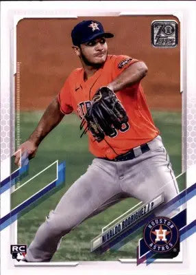 Nivaldo Rodriguez Rookie 2021 Topps Update #US107 Houston Astros - Baseball Card Single