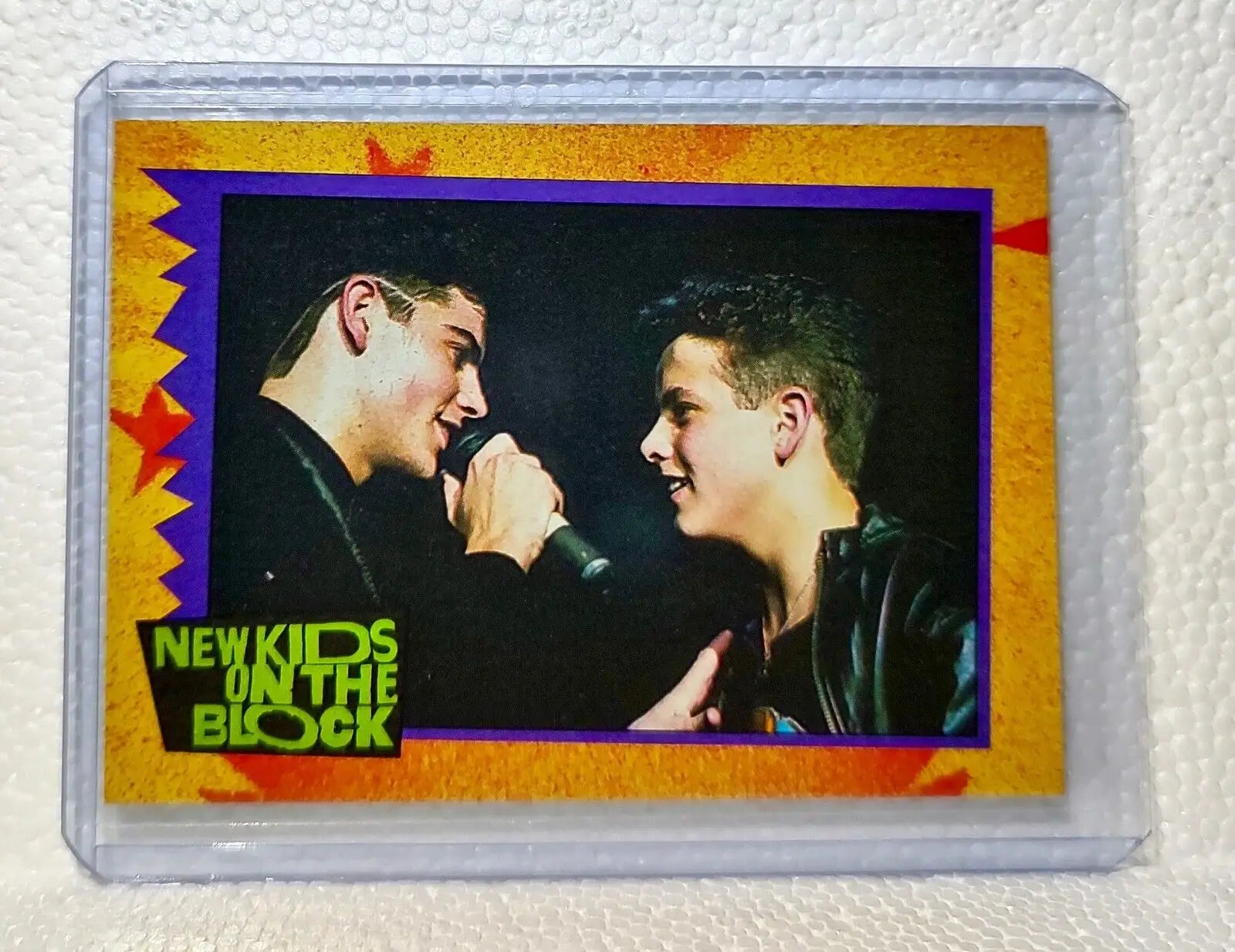Nkotb Quiz! 1989 New Kids on the Block #12 Trading Card - Entertainment Card Single