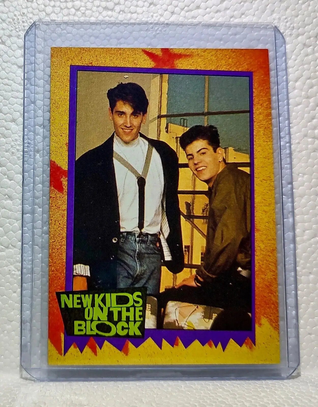 NKOTB Quiz! 1989 New Kids on the Block #73 Trading Card - Entertainment Memorabilia