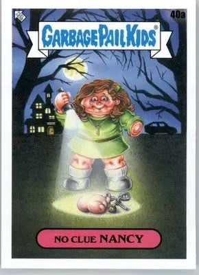 No Clue Nancy - 2022 Topps Garbage Pail Kids: Book Worms - #40a - Non_sport - Non-Sports Card Single