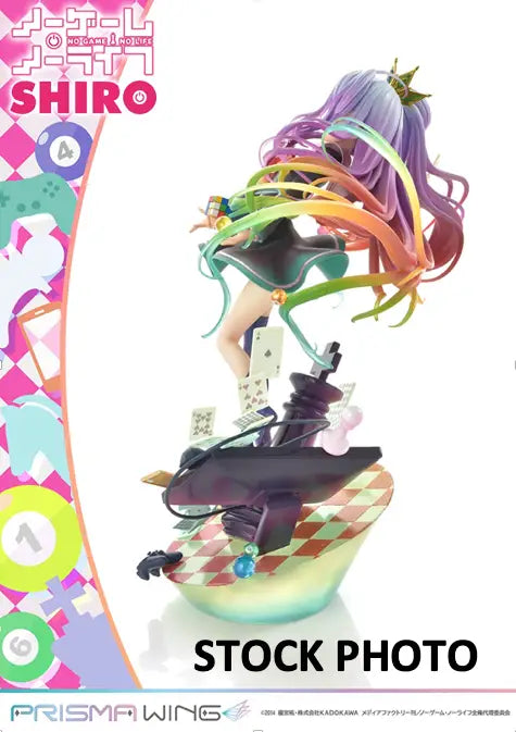 Shiro anime figure from NO GAME NO LIFE PRISMA WING collection by Prime 1 Studio