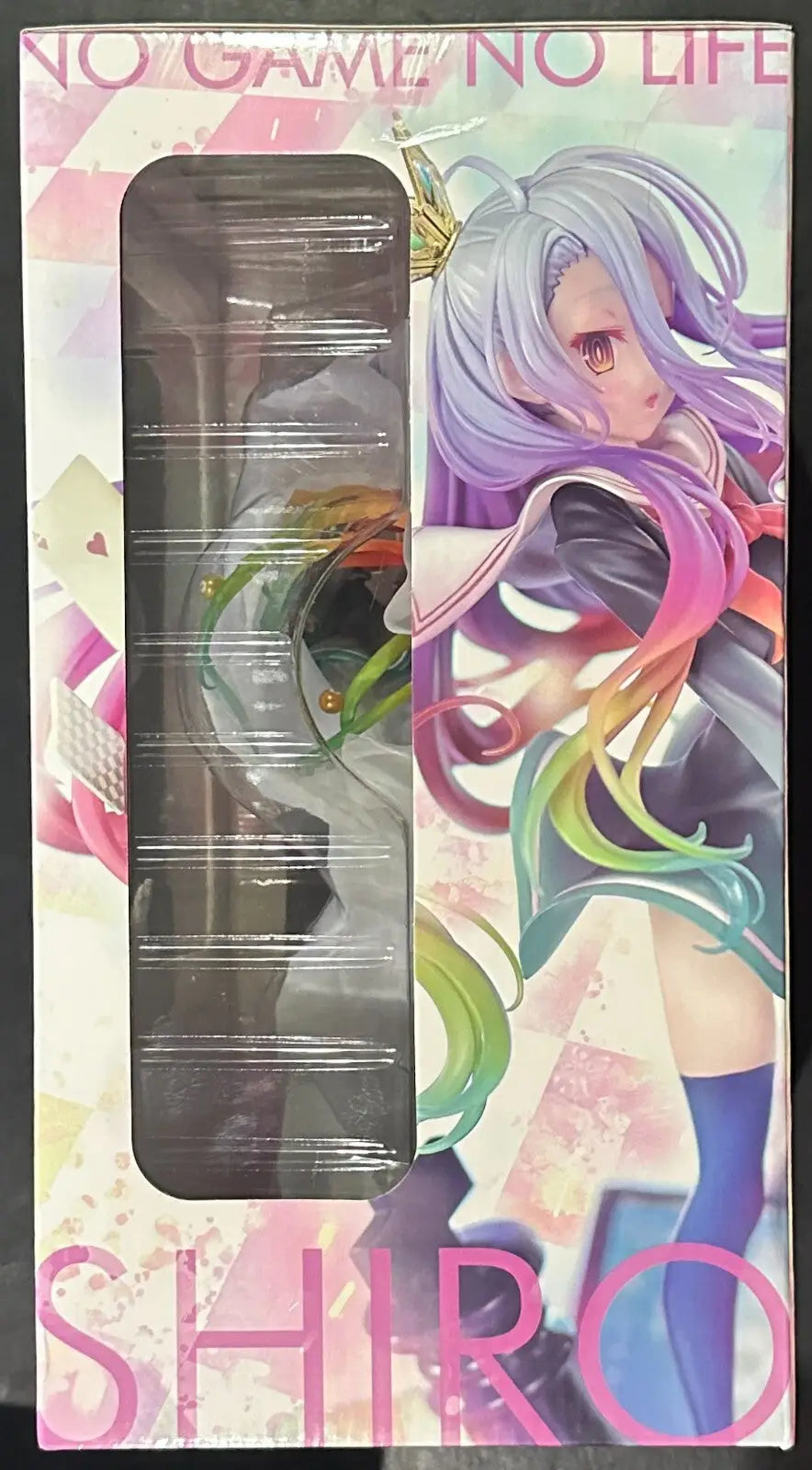 No Game No Life Prisma Wing Shiro figure box front view product image