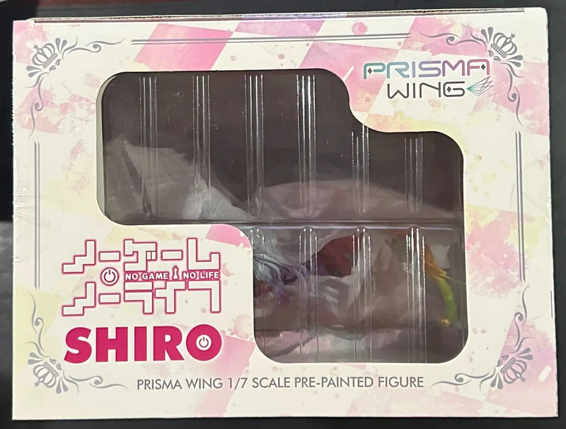 Shiro anime figure box from NO GAME NO LIFE PRISMA WING life prisma wing series