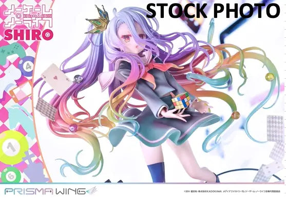 Prisma Wing Shiro anime figure from NO GAME NO LIFE PRISMA WING collection