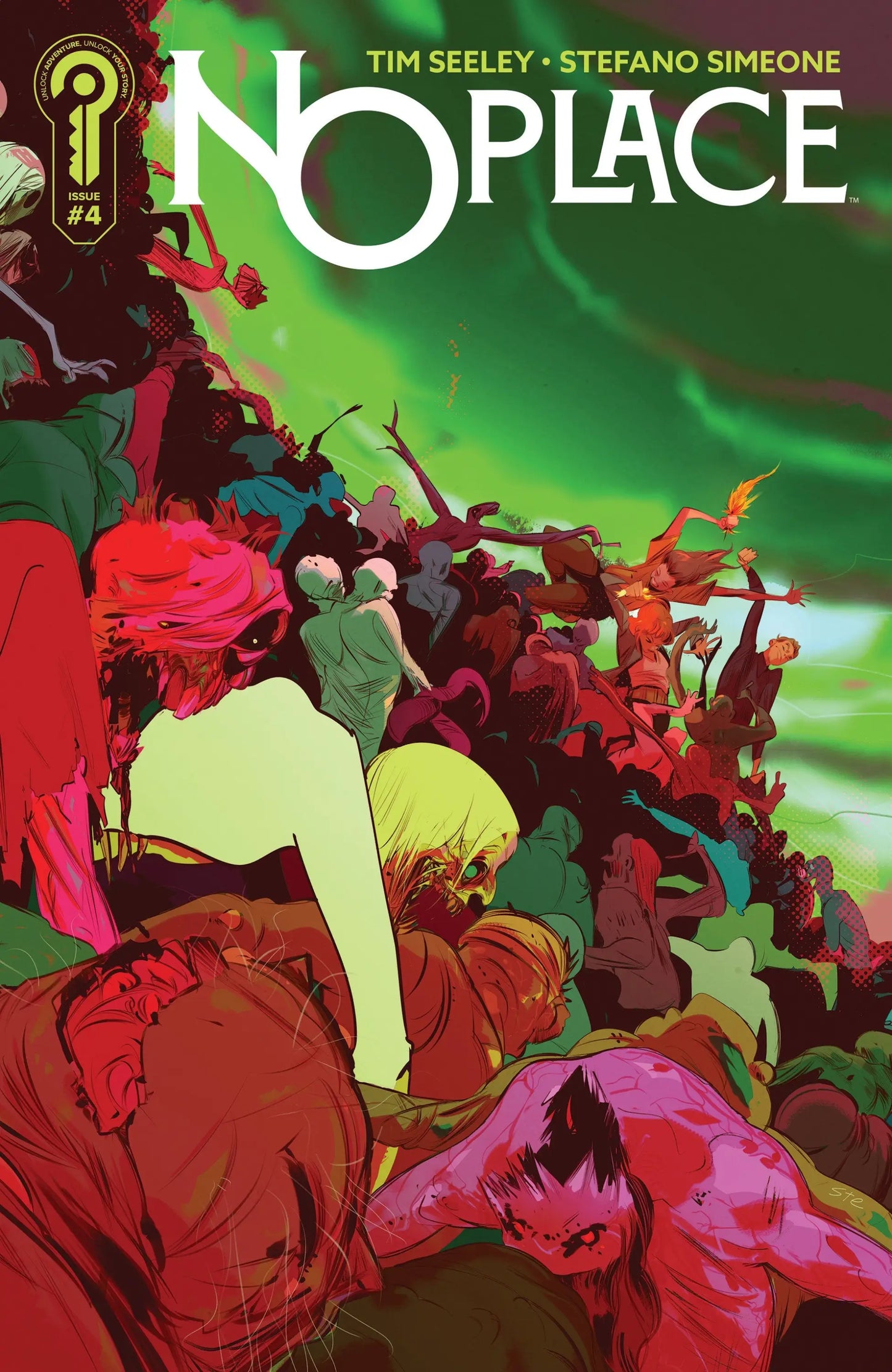 No Place #4 Cover A Stefano Simeone - Comic Book