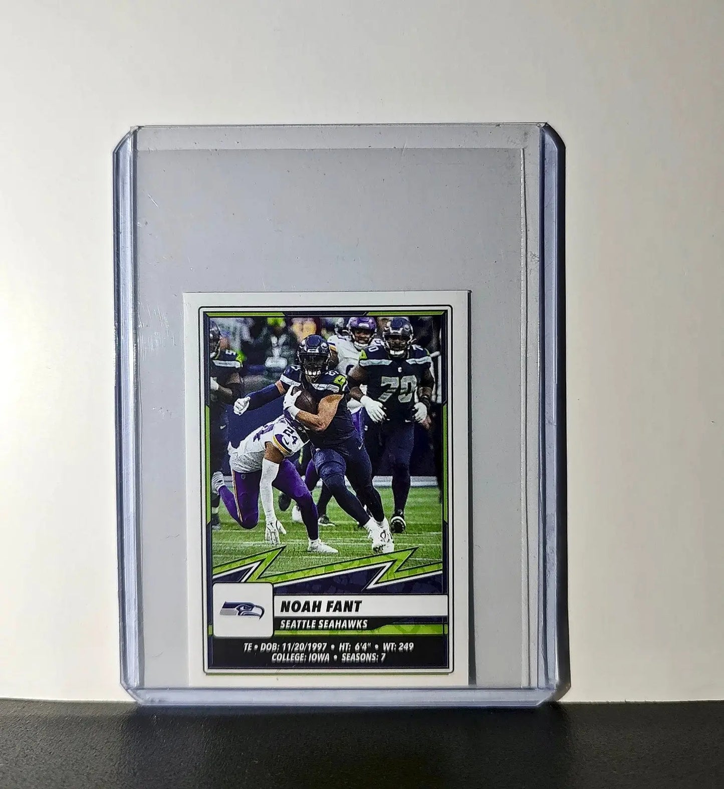 Noah Fant 2025 Panini NFL #542 Sticker Seattle Seahawks