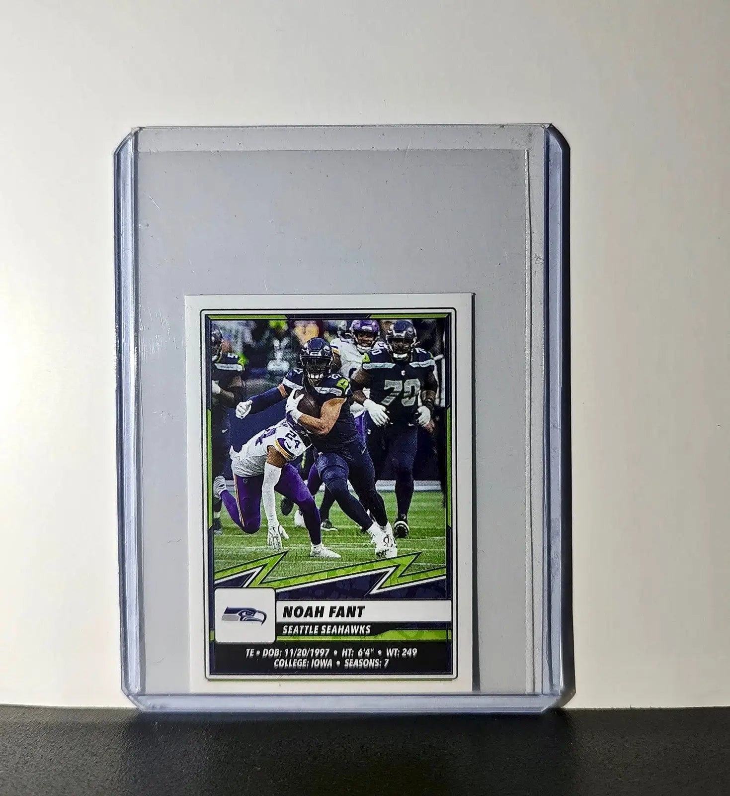 Noah Fant 2025 Panini NFL #542 Sticker Seattle Seahawks
