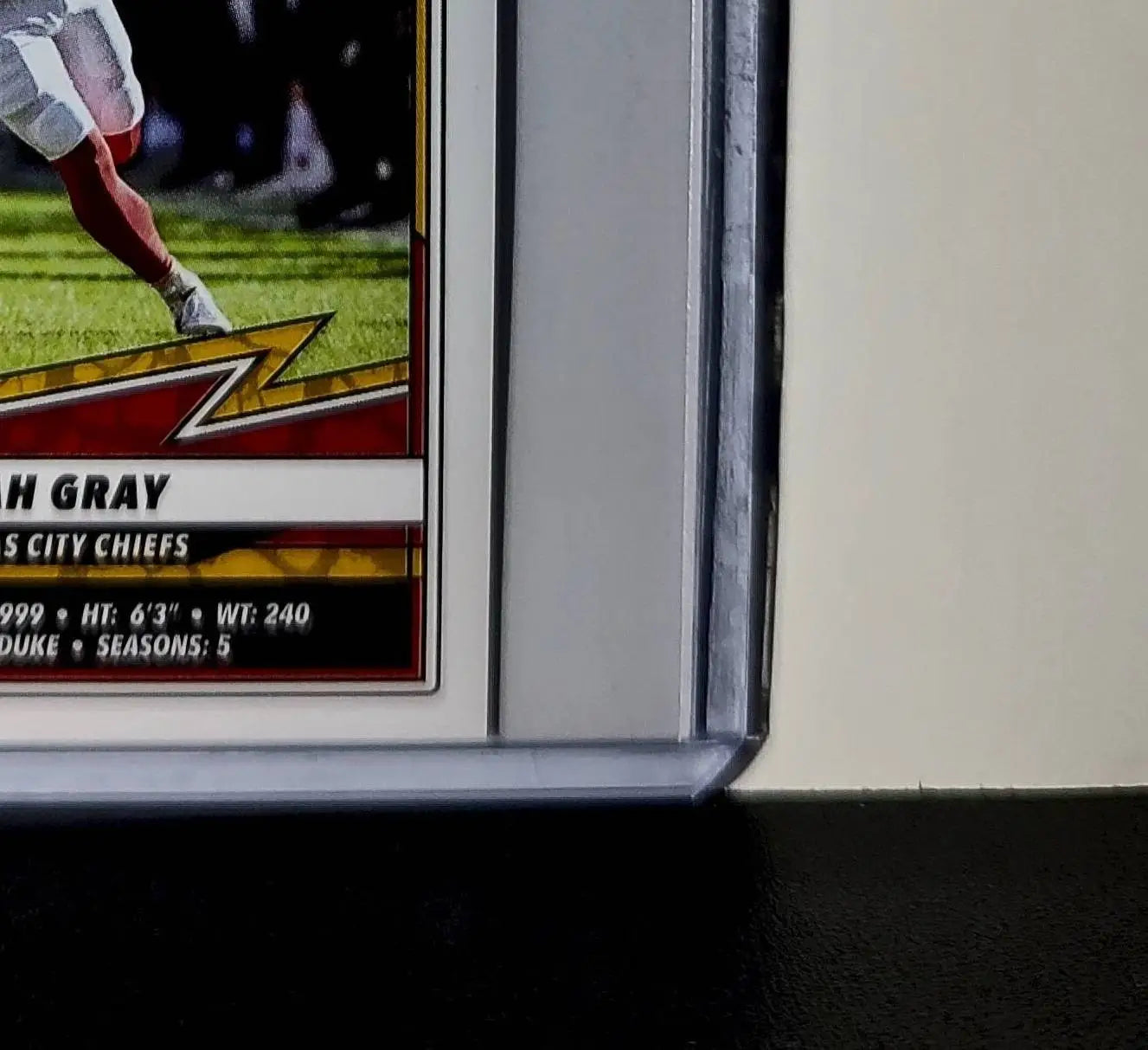 Noah Gray 2025 Panini NFL #254 Sticker Kansas City Chiefs