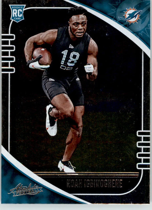 Noah Igbinoghene - 2020 Panini Absolute - #184 - Retail RC Football - Football Card Single