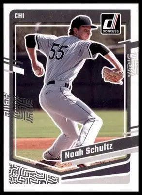 Noah Schultz 2023 Donruss #126 Chicago White Sox - Baseball Card Single