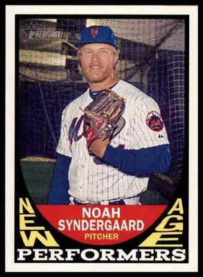 Noah Syndergaard 2016 Topps Heritage New Age Performers #NAP-NS New York Mets - Baseball Card Single