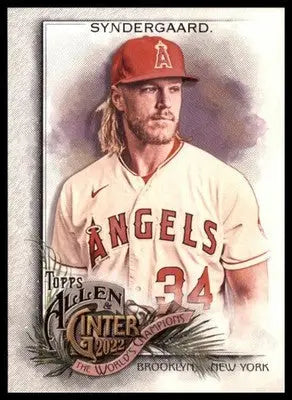 Noah Syndergaard 2022 Topps Allen & Ginter #237 Los Angeles Angels - Baseball Card Single