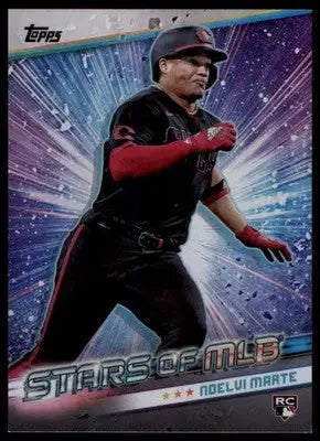 Noelvi Marte 2024 Topps Stars of MLB #SMLB-38 Cincinnati Reds - Baseball Card Single