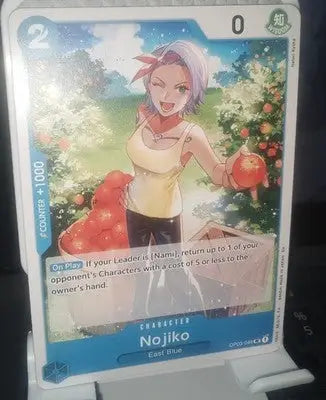 Nojiko OP03-048 Eng Reg UC Pillars of Strength One Piece Character Blue